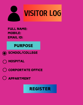 Visitor Log Application